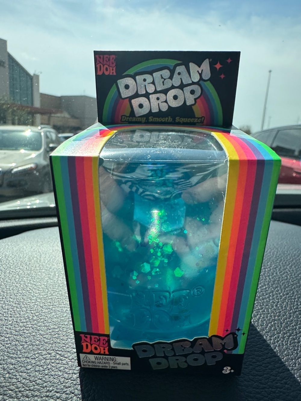 Dream Drop Blue Glitter Sensory Toy by